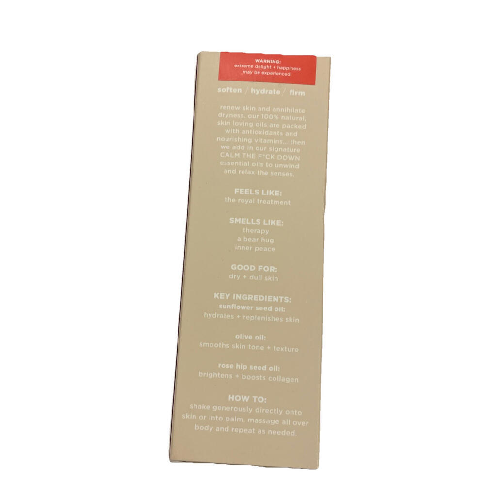 by Rosie Jane Calm the F Down Everyday Body Oil 5 fl oz New in box - Picture 5 of 6